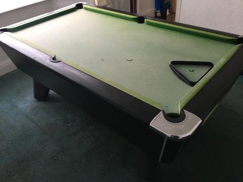 Full size pool table (used)