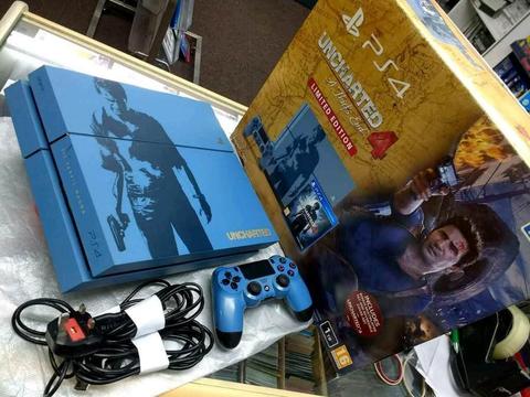 PS4 1TB Uncharted Special Edition boxed at ALXCHANGE IT! Leicester