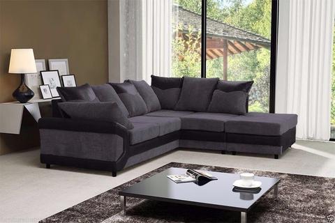 CHEAPEST PRICE BRAND NEW DINO JUMBO CORD CORNER OR 3 AND 2 SEATER SOFAS WITH FAST DELIVERY