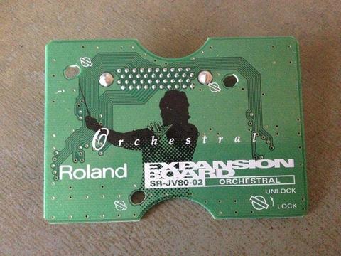 Roland SR-JV80-02 Orchestral expansion card