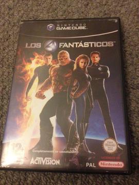 Fantastic four video game in Spanish
