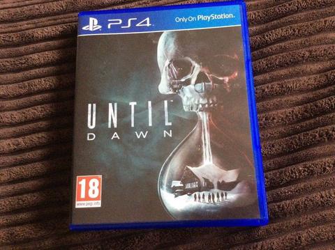 Playstation 4 Game Until Dawn