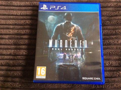 Playstation 4 Game Murdered Soul Suspect