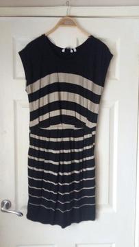 New New Look Ladies Stripy Dress size 12/14 M/L