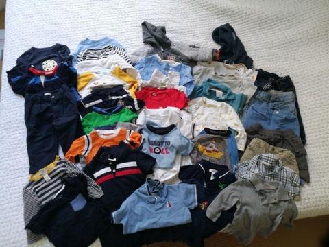 Baby boy clothes bundle 6-9 months ( including Ralph Lauren trousers)-45 items