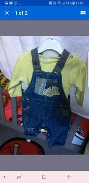Brand new baby boy outfit 0 3 month next