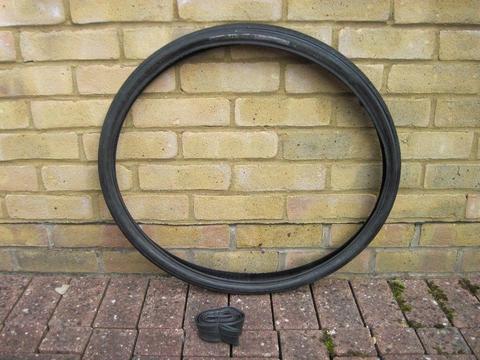 Specialised slick mountain bike tyre & tube