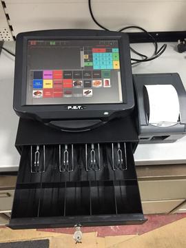 Epos till protech with lifetime software, cash drawer and receipt printer