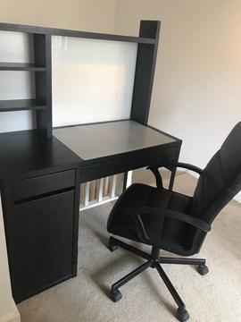 Nearly new Computer Desk and Chair