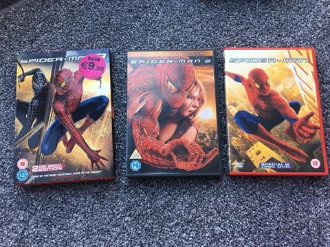 Spider man dvd collection