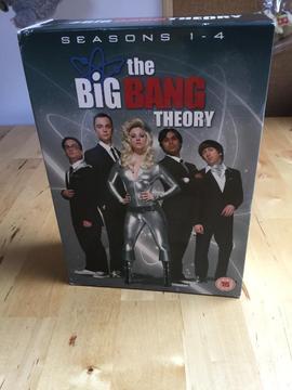 The Big Bang theory season 1-4