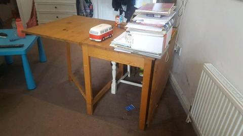 Double drop leaf table - collect today