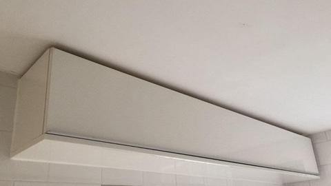 Gloss White Horizontal Wall Unit/Shelf - Lounge / Kitchen / Bathroom