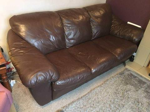 Leather 3 seater sofa FREE!!!