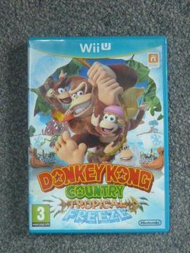 Donkey Kong Country: Tropical Freeze Game for Wii U