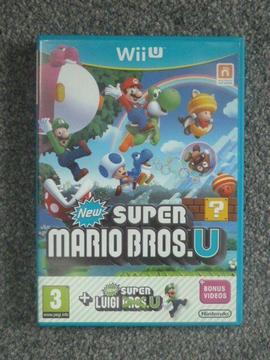 New Super Mario Bros U + New Super Luigi U Game for Wii U
