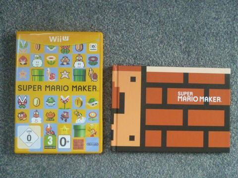 Super Mario Maker Game and Book for Wii U