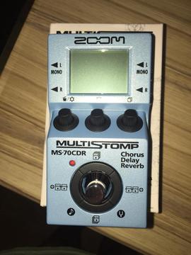 Zoom MS70CDR effects pedal