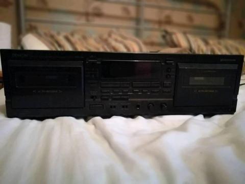 Denon twin cassette drw-585 separate