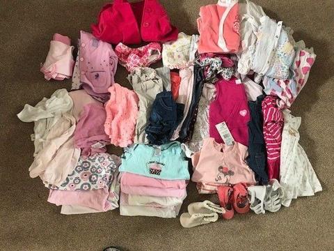 3-6 month girls clothes bundle