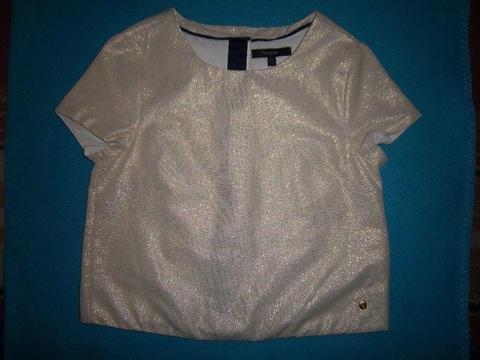 M&S Autograph Girls Sparkly Party Top Age 8-9 Years IP1