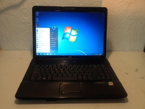 Black hp laptop / BRAND NEW BATTERY/windows 7/office 2013/ram4gb /grab a bargain