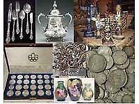 Wanted for cash Gold silver medals Coins watches antiques
