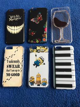 I phone 6 covers £3 each or 6 for £12