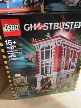 lego ghost buster fire house new