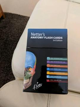 Netters Anatomy Flash Cards 3rd edition flashcards with student consult