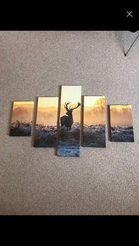 Stag wall Canvas