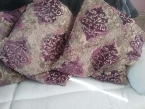 Four cushions