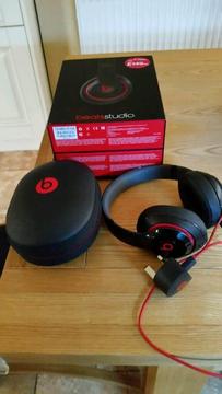 GENUINE BEATS STUDIO 2 HEADPHONES NOT WIRELESS