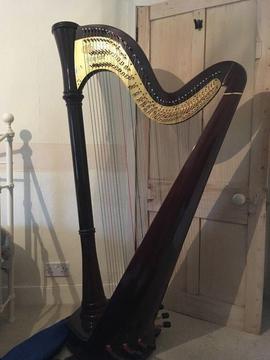 Pedal Harp : Aoyhma Etude ; three quarter sized pedal harp