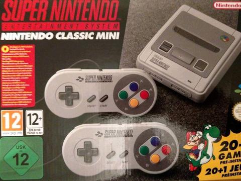 Snes mini classic complete with over 300 games added