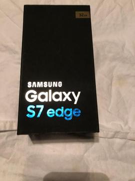 SAMSUNG GALAXY S7 EDGE GOLD (NOT APPLE IPHONE )