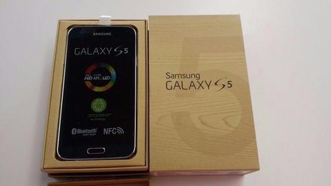 Samsung S5 - New condition - Sim free any network - complete with box/accessories. Black or White