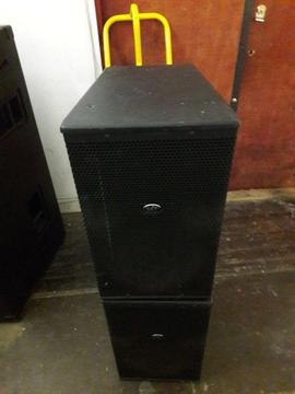 D.A.S RF-12 speaker,reference series,350 watts rms each,excellent sound cost £800