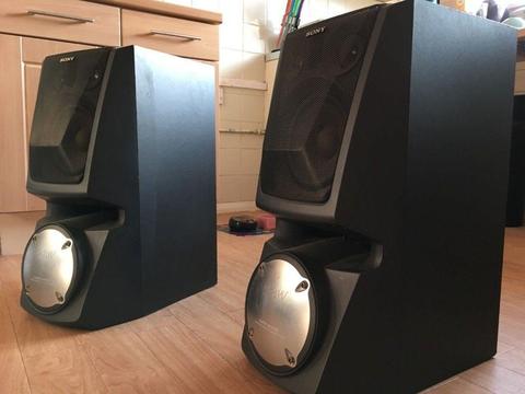large sony speakers with subs