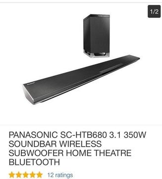 Panasonic soundbar