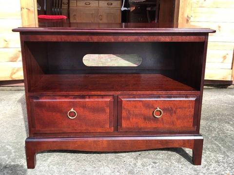 Stag Minstrel Mahogany TV Stand Cabinet Unit With Drawers - Delivery Available
