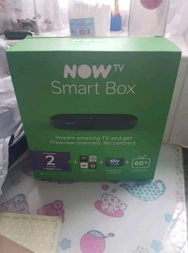 Brand new now tv smart box