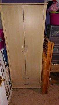 Single wardrobe with drawers free to collector