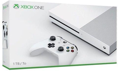 XBOX ONE S 1TB FINISHED IN WHITE
