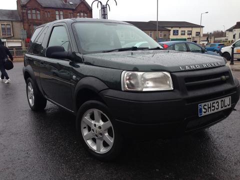 LONG MOT LOW MILEAGE LAND ROVER FREELANDER FOR PX SWAP