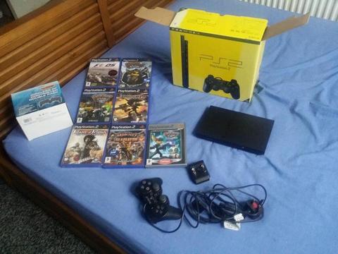 Ps2 console brand new wireless controller