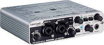 Edirol UA-25EX Audio Interface Soundcard 24 bit 96Khz USB MIDI Compressor Limiter Digital S/PDIF