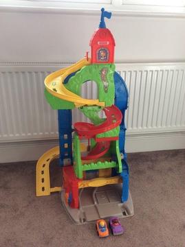 Fisher Price Sit and Stand Skyway Garage - £8