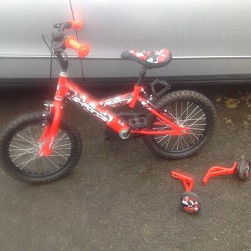 Falcon G force child's BMX suit 3-5 yrs immaculate condition