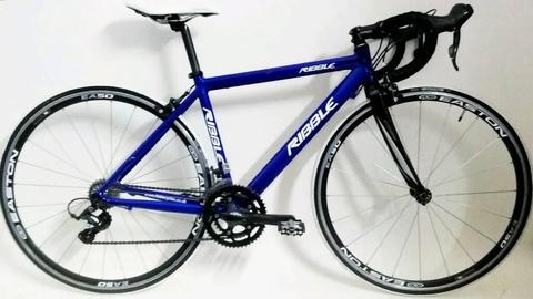 48cm Ribble Audax 7005 Road Racing Bike Small Shimano Sora 700c Carbon Forks XS
